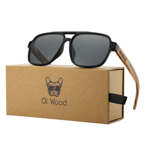 Prismático - Óculos de Sol - Oi Wood